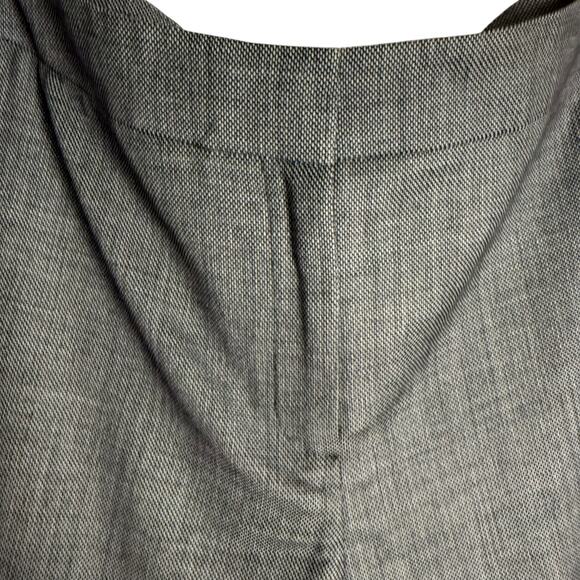 Lafayette 148 New York Gray Wool Office Straight Dress Slack Pants Size 10 - Picture 3 of 7